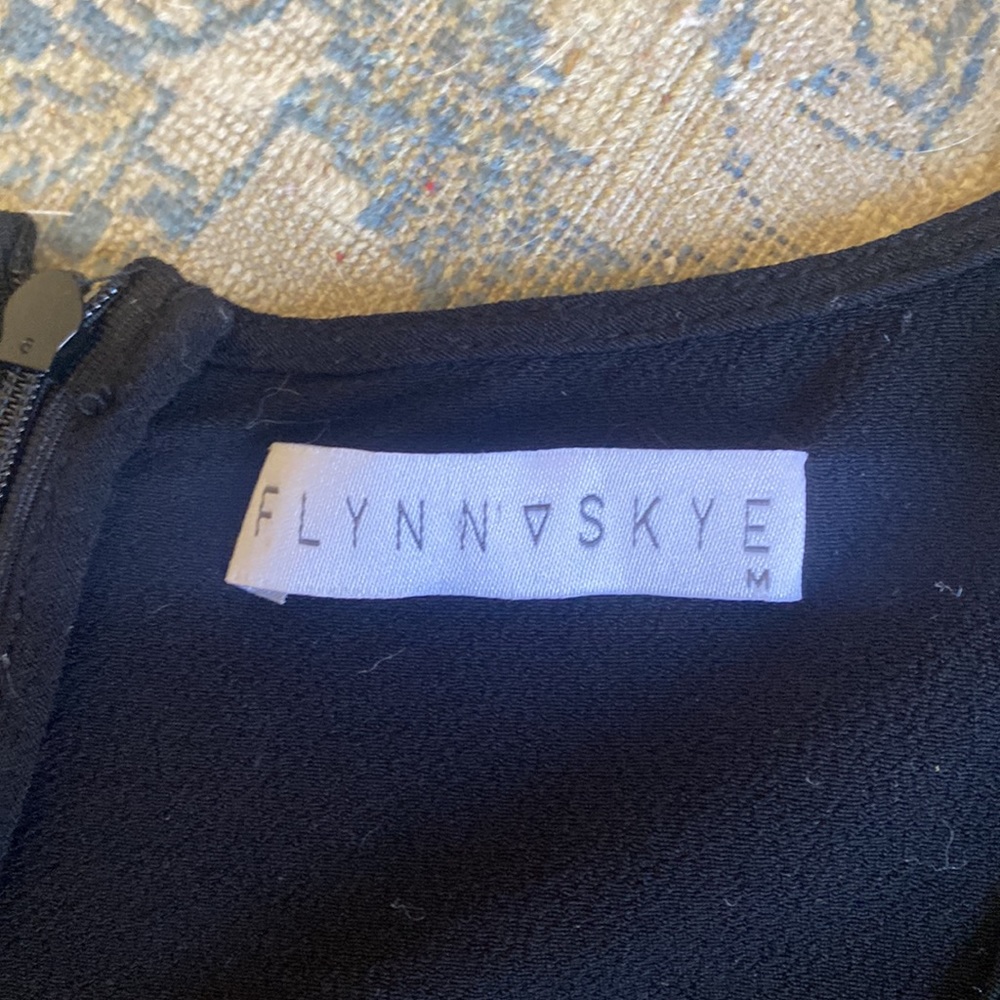 Flynn Skye Black Square Neck Mini Dress - Picture 3 of 8